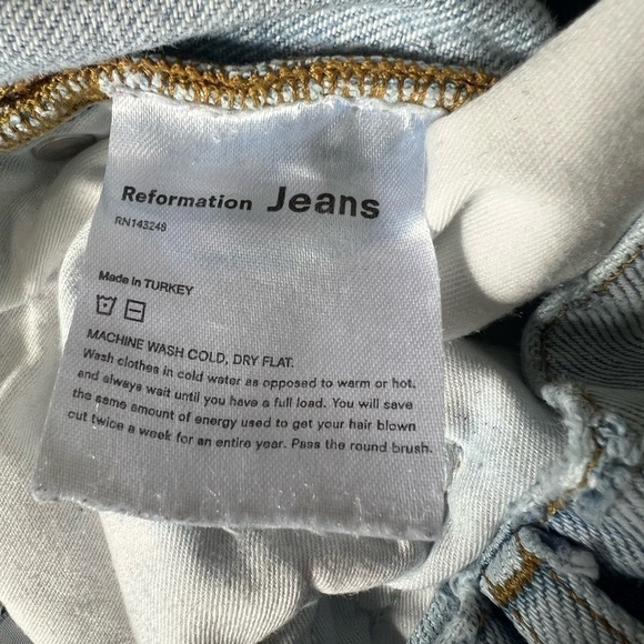 Reformation Cynthia High Rise Relaxed Jeans - Picture 11 of 14